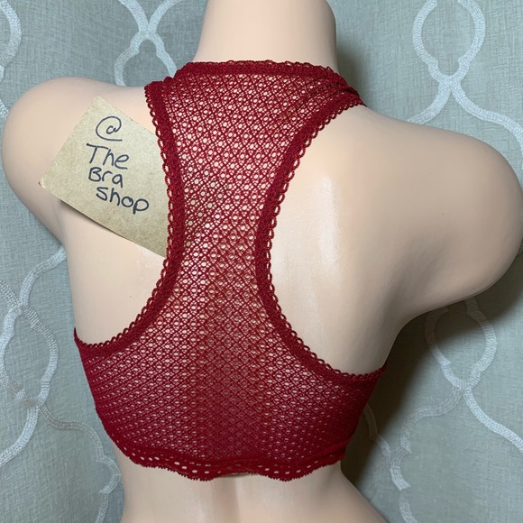 Victoria’s Secret Lace Up Bralette Red XS - Picture 3 of 3